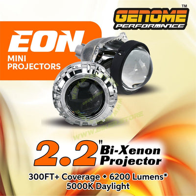 Genome 2.2″ EON Mini Bi-Xenon Projectors Headlight Projectors - Biker.Store - www.biker.store