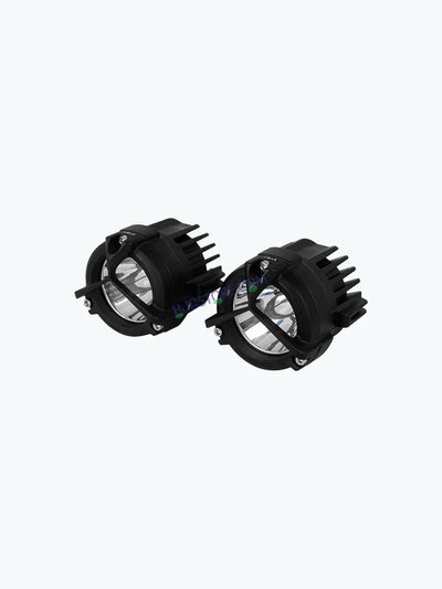 HJG Mercedes Y Lens Version 1.0 CREE Foglight Ultra Wide CREE Intensity LED Driving Fog Lights White (2*45W = 90W Total) Universal For All Cars & Bikes HJG CREE Off Road Foglights Spread LIU HJG Trident 1.0 Mercedes Y Lens Version 1.0 Foglight, Pack of 2 - Biker.Store - www.biker.store