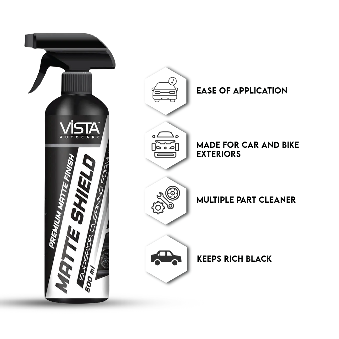 Vista Matte Shield 500 ml | Polish for Matte Finish - Biker.Store - www.biker.store