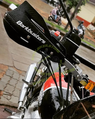 Bark Buster Metal HandGuard (Black) - HAND PROTECTOR for Universal Fit Motorcycles - Biker.Store - www.biker.store
