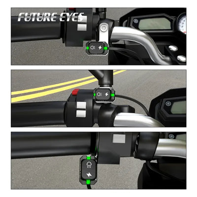 Future Eyes F20-P Auxiliary Lights - Biker.Store - www.biker.store