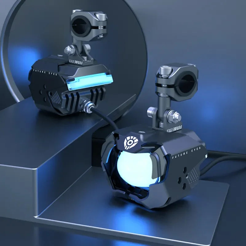 Future Eyes F30-P Auxiliary Lights - Biker.Store - www.biker.store