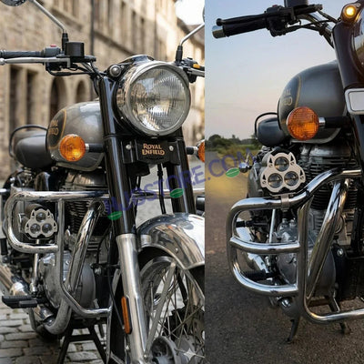 HJG G15 Dragon Triple Lens Foglight with White/Yellow/Flash Mode Projector Foglight 30W Foglight Ultra Wide Dual Intensity LED Fog Lights White/Yellow/Warm White/Flash High/Low Beam Fog Universal For All Cars & Bikes LIU HJG G15 Dragon 30W Foglight 1pc - Biker.Store - www.biker.store