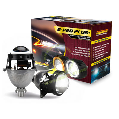 Genome G-Pro 3’ Bi- Zenon Projector 3 Inch Car Foglamp - Biker.Store - www.biker.store
