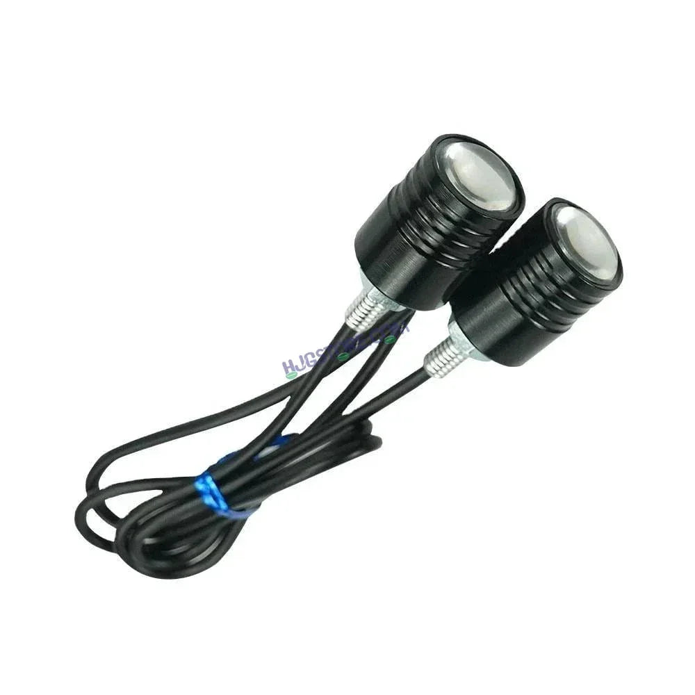HJG AMBER Strobe Light with Flashing Handle Light AMBER Universal for Motorcycle, Car, SUV Set of 2 Strob Light HJG, AMBER) - Biker.Store - www.biker.store