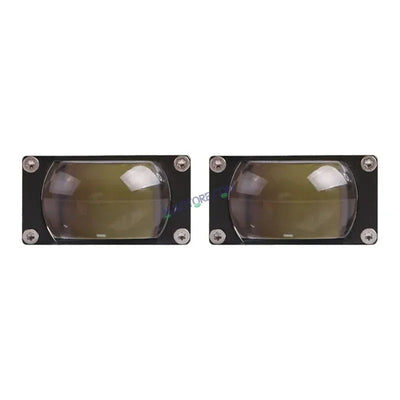 LIUHJG LIU HJG Waymaker Fog Light Dual Colour Fog Light Mini Drive Yellow White & Red Devil Eye Slim Drive Light Version 4 With Red Devil Eye And Wiring With Canbus Universal For All Cars and Motorcycles (2Pcs) LIUHJG - Biker.Store - www.biker.store