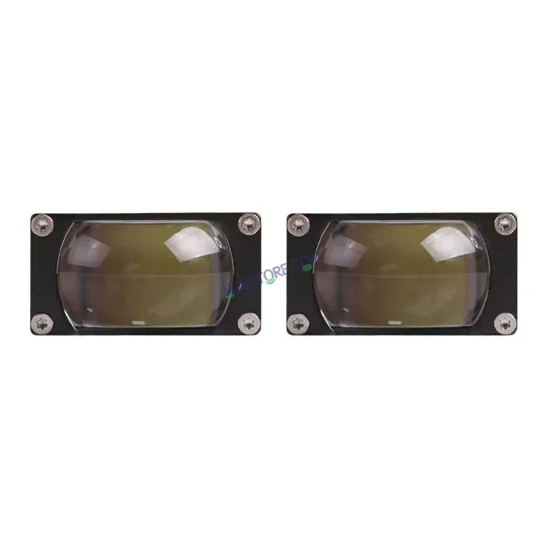 HJG Original Waymaker Dual Colour Fog Light Mini Drive Light Version 4 With Red Devil Eye And Wiring With Canbus For All Cars and Motorcycles (2Pcs) HJG Waymaker Foglight HJG - Biker.Store - www.biker.store
