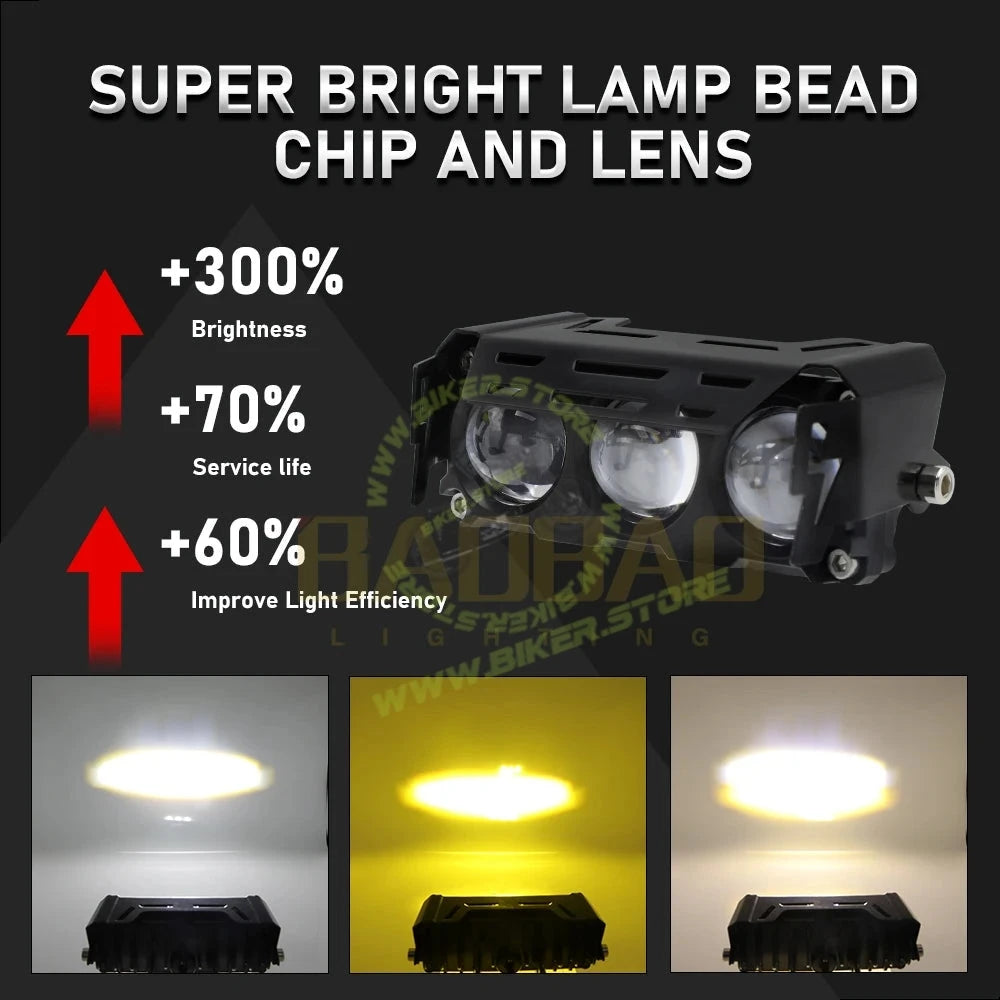 3 4 5 6 Lens Aluminum Mini Driving Systems