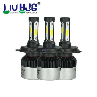 HJG Original Nighteye H4 LED Single Pc Bike Headlight Bulb with H4 Fitting COB Chips 6500K White for bike (Pack of 1) - Biker.Store - www.biker.store