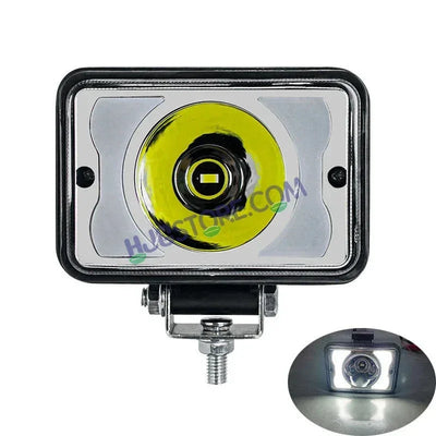 HJG W11 4x5" Classic Square Foglight Headlight 4x5 Inch Foglight White/Yellow DRL Dual LED Foglight Amber/White DRL White Light Foglight Ultra Wide Dual Intensity LED Driving Fog Lights Universal For All Cars & Bikes LIU HJG Classic W11 4x5 Inch Fog - Biker.Store - www.biker.store
