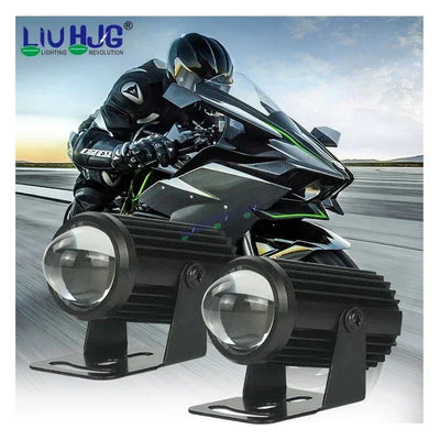 HJG Mini Drive Devil Metal Spot Light with Red DRL, White, Yellow Light Car Motorcycle Truck Off Road 20w Spot Fog Lights Driving Spotlight HJG Original Spot Light Fog light Devil Mini Drive, Pack of 2 - Biker.Store - www.biker.store