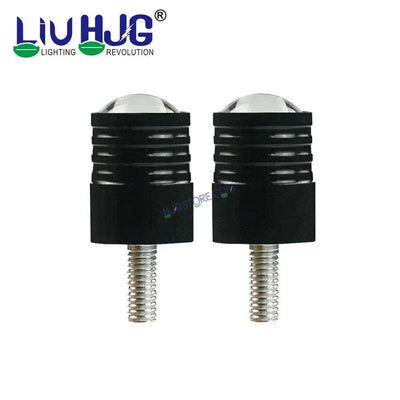 HJG AMBER Yellow Strobe Light with Flashing Handle Light AMBER Universal for Motorcycle, Car, SUV Set of 2 Strob Light HJG, AMBER) - Biker.Store - www.biker.store