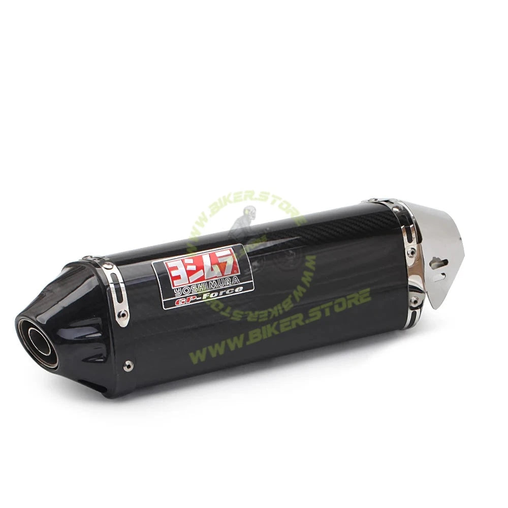 Yoshimura GP Force Replica 51mm Universal Motorcycle Exhaust Muffler Yoshimura TRC Escape Moto DB Killer for PCX125 NMAX155 FZ1N Z900 S1000RR CBR500R R6 - Biker.Store - www.biker.store