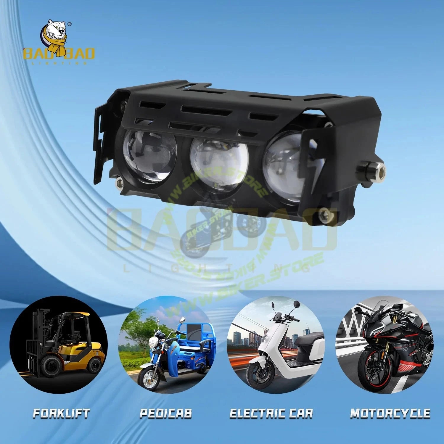 3 4 5 6 Lens Aluminum Mini Driving Systems