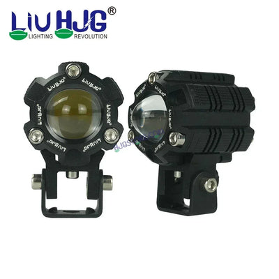 HJG Heavy Mini Drive Genuine with Canbus LED Fog Light Bulb Lamp For Cars and Motorcycles Dual Color (White & Yellow) With Cooling Fan 2Pcs with Canbus Wiring HJG Heavy Drive - Biker.Store - www.biker.store