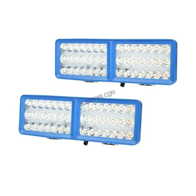 HJG 42 LED Rectangle Foglight Foglamp 3 Colour White, Warm White, Yellow HJG Foglight HJG Car Accessories Led Headlights Mini Driving Lights Led Fog Lights For Motorcycle Lights, Set of 2 - Biker.Store - www.biker.store