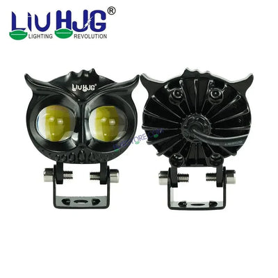 HJG Owl Foglight dual color motorcycle headlight 20w led headlight for Off-road truck, Bikes, Car, SUV - Biker.Store - www.biker.store