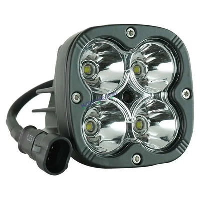 HJG 60W 4 LED CREE 60W Fog Light Auxiliary Light For All Motorcycles White With Yellow Filter Cap (Pack of 1) - Biker.Store - www.biker.store