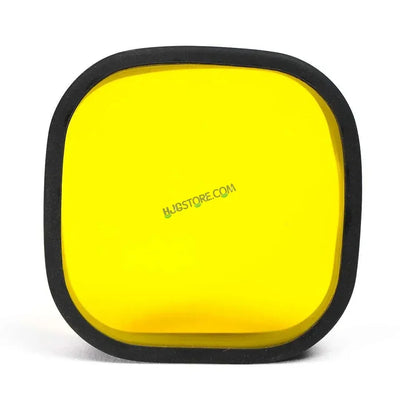 HJG 120W 4 LED CREE 60w Fog Light Auxiliary Light For All Motorcycles White With Yellow Filter Cap (Set of 2) - Biker.Store - www.biker.store