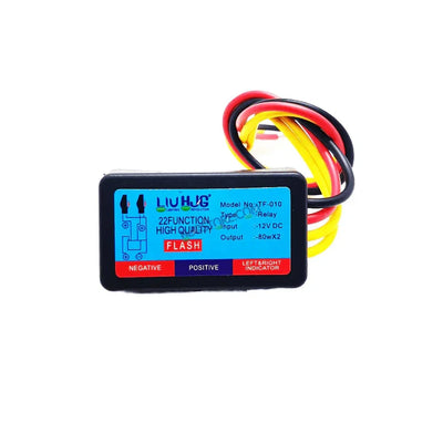 HJG Hazard Flasher 22 Modes For Indicators Signal Lights Indicator Universal for All Bikes Models Turn Signal Lights Motorcycle, HJG Hazard Flasher, Pack of 1 - Biker.Store - www.biker.store