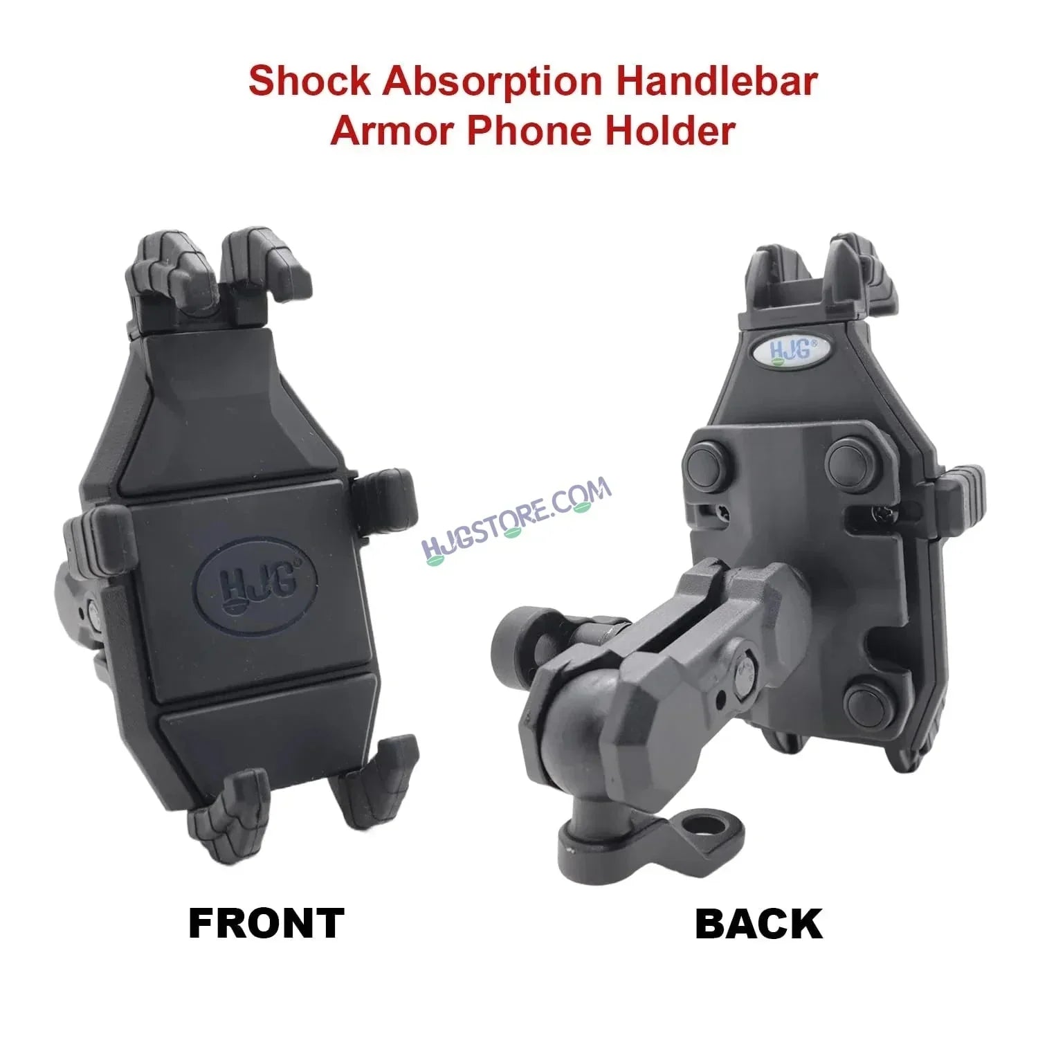 HJG Pro Spider Mobile Holder with Jaw Grip Damper Anti Vibration for Bike, Two Wheelers Universal HJG Mobile Holder Pro Spider Anti-Shake Anti-Theft Zero Vibration Shockproof Mobile Holder - Biker.Store - www.biker.store