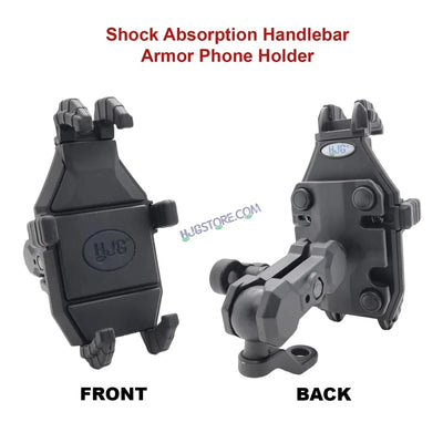 HJG Pro Spider Mobile Holder with Jaw Grip Damper Anti Vibration for Bike, Two Wheelers Universal HJG Mobile Holder Pro Spider Anti-Shake Anti-Theft Zero Vibration Shockproof Mobile Holder - Biker.Store - www.biker.store