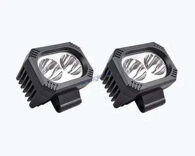 HJG 2 LED CREE 4 Inch Fog Light 100W 20000 Lumens Fog Light 2 LED CREE 2pc Foglight Spread Light Fog 100W with 20000 Lumens Brightness Foglight Ultra Wide Intensity LED Fog Lights 2 LED CREE (100W) Universal For All Cars & Bikes LIU HJG 2 LED CREE 4 Inch - Biker.Store - www.biker.store