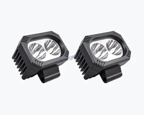 HJG 2 LED CREE 4 Inch Fog Light 100W 20000 Lumens Fog Light 2 LED CREE 2pc Foglight Spread Light Fog 100W with 20000 Lumens Brightness Foglight Ultra Wide Intensity LED Fog Lights 2 LED CREE (100W) Universal For All Cars & Bikes LIU HJG 2 LED CREE 4 Inch - Biker.Store - www.biker.store