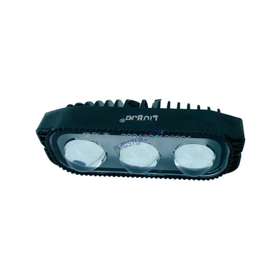 HJG New 3 LED Sleek Projector Fog Light with Adaptor 24W 10000 Lumens Fog Light 3 LED 1pc Foglight Spot Light Fog 24W White/Yellow Ultra Wide Dual Intensity LED Fog Lights 3 LED Fog (24W) Universal For All Cars & Bikes LIU HJG 3 LED Sleek 24W Fog 1pc - Biker.Store - www.biker.store