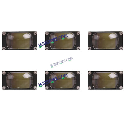HJG LIU HJG Original Waymaker 6 LED New Model Slim Drive Grille Fitting Dual Colour Fog Light Mini Drive Light Version 4 And Wiring With Canbus For All Cars and Motorcycles (6Pcs) HJG Waymaker Foglight HJG New Model 6 LED with Canbus Wiring Harness Kit - Biker.Store - www.biker.store