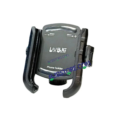 HJG Compact Pro 7578 Shockproof Mobile Holder with Jaw Grip Damper Anti Vibration for Bike, Two Wheelers Universal HJG Mobile Holder Pro Spider Anti-Shake Anti-Theft Zero Vibration Shockproof Mobile Holder 4 Vibration Proof Ball Joints LIU HJG Holder - Biker.Store - www.biker.store