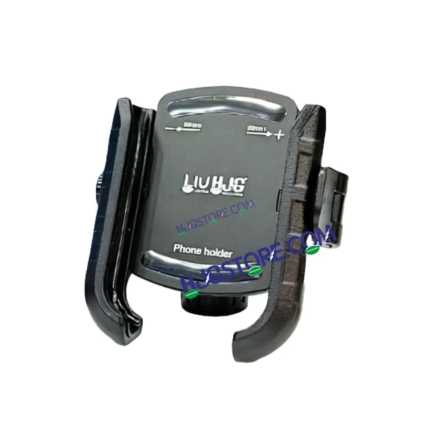 HJG Compact Pro 7579 Type-C Shockproof Mobile Holder with Jaw Grip Damper Anti Vibration with Type-C USB Charger for Bike, Two Wheelers Universal HJG Mobile Holder Pro 7579 Anti-Shake Anti-Theft Zero Vibration Shockproof Mobile Holder with Type-C Charger - Biker.Store - www.biker.store