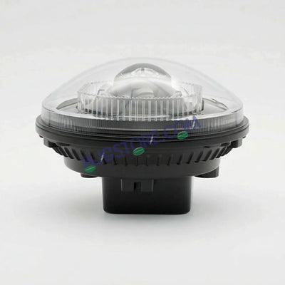 HJG C-325 Alpha 7 Inch Headlight Assembly 128W Projector Ultra Wide Halo Ring C-325 White LED Headlight New Projector Headlight Assembly | 128W CREE/Osram LED Chip Multi DRL Compatible with Royal Enfield, Jeep, Thar, Gypsy - Biker.Store - www.biker.store