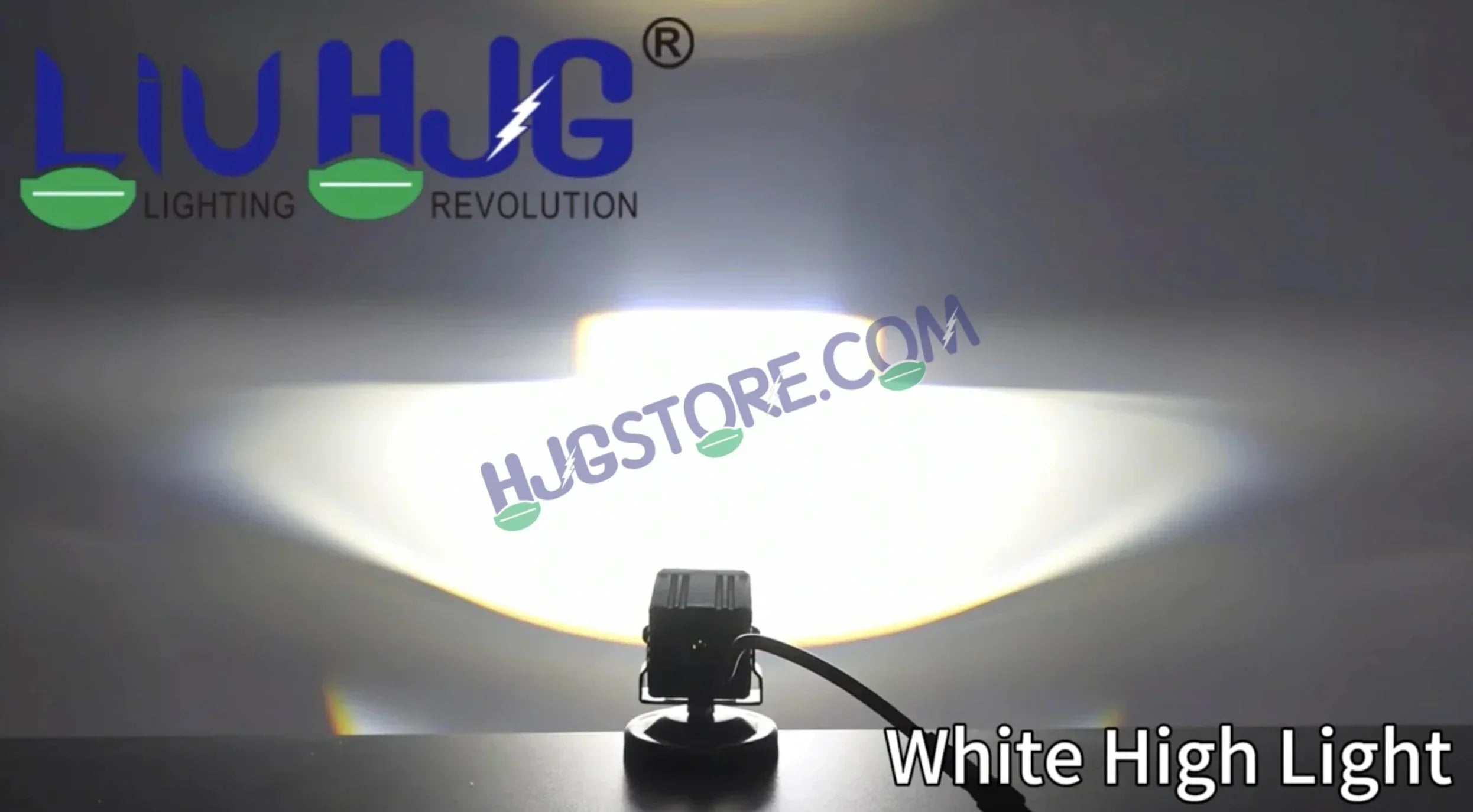 HJG Blaze 1 Lens Waymaker Pro 80W Blaze 1 Lens Foglight New Model LED Foglight with Laser Spot and Wide Spread Red DRL/White/Yellow 80W Foglight Ultra Wide Dual Intensity LED Driving Fog Light 3000K/6500K Universal For All Cars & Bikes LIU HJG Blaze 1 Fog - Biker.Store - www.biker.store