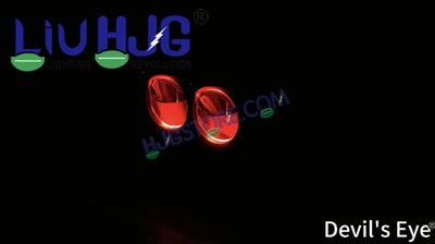 HJG Blaze 2 Lens Waymaker Pro 160W Blaze 2 Lens Foglight New Model LED Foglight with Laser Spot and Wide Spread Red/White/Yellow 160W Foglight Ultra Wide Dual Intensity LED Driving Fog Light 3000K/6500K Universal For All Cars & Bikes LIU HJG Blaze 2 Fog - Biker.Store - www.biker.store