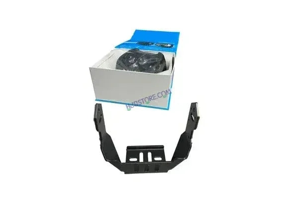 HJG Original Gods Eye GodsEye Helao 4 LED 2.0 White/Red Off Road 7 inch 120W LED Headlight Spot Light Fog Light Universal For Bike, Truck, Jeep, Thar Car Bike Led Headlights Lights Led Fog Lights For Motorcycle Car SUV Lights, Pack of 1 LIU HJG GodsEye - Biker.Store - www.biker.store