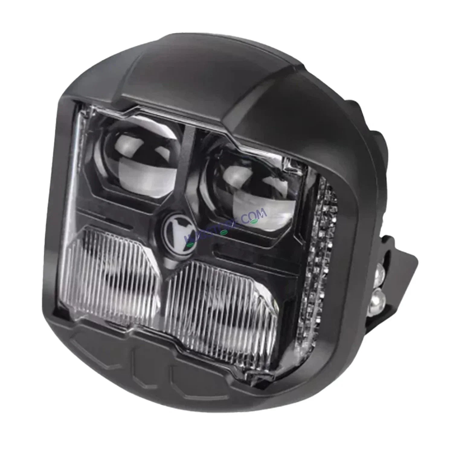 HJG Original Gods Eye GodsEye Helao 4 LED 2.0 White/Red Off Road 7 inch 120W LED Headlight Spot Light Fog Light Universal For Bike, Truck, Jeep, Thar Car Bike Led Headlights Lights Led Fog Lights For Motorcycle Car SUV Lights, Pack of 1 LIU HJG GodsEye - Biker.Store - www.biker.store