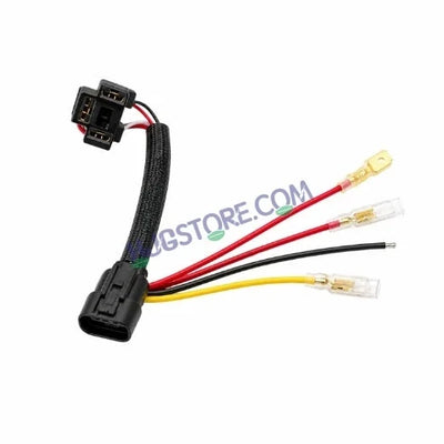 HJG Headlight Coupler Harness for New Royal Enfield Motorcycles 4-Pin RE Male to H4 Female Headlight Adapter Coupler for Royal Enfield | Plug-and-Play Wiring Harness Converter for Classic 350 Reborn, Hunter, Meteor, Himalayan 450 | No Wire Cutting - Biker.Store - www.biker.store