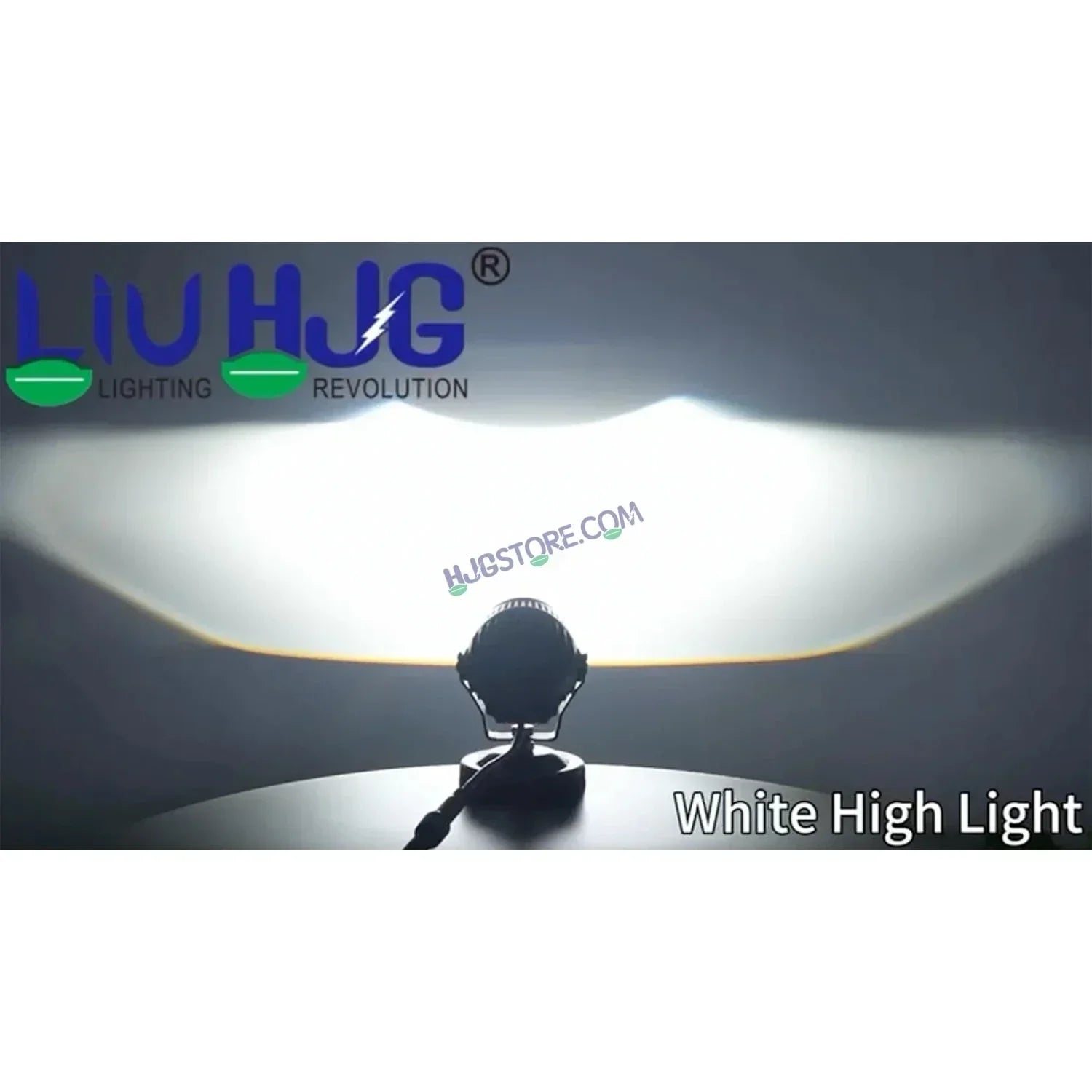 HJG New J37 Single Projector Lens 2pc Foglight Single LED Projector Fog Lens 60W with Red DRL Foglight Ultra Wide Dual Intensity LED Fog Lights White/Yellow/Red DRL Projector (60W) Universal For All Cars & Bikes LIU HJG J37 Projector Lens Power Efficient - Biker.Store - www.biker.store