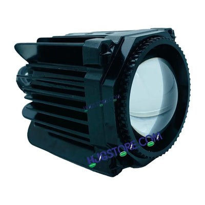 HJG Laser Cannon Foglight 500 Meters Laser Focus Projector Fog Projector Lens with 300 Meters Low Beam 500 Meters High Beam 80W Foglight Ultra Wide Dual Intensity LED Fog Lights White/Yellow Universal For All Cars & Bikes LIU HJG Laser Cannon Foglight 2pc - Biker.Store - www.biker.store