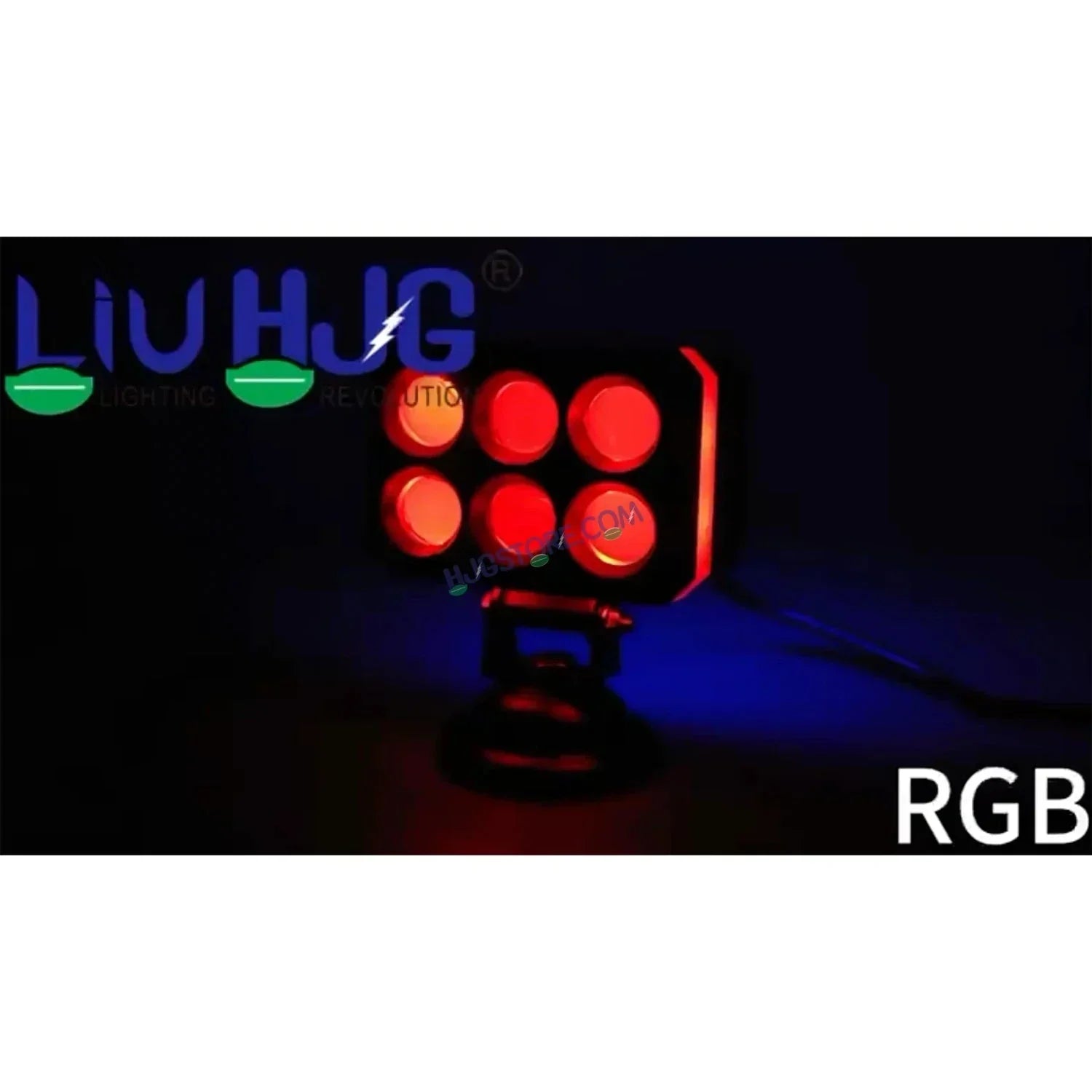 HJG M Series RGB DRL 6x6 Projector Lens 2pc Foglight with RGB DRL Modes 6x6 LED Projector Fog Lens 60W with RGB DRL Foglight Ultra Wide Dual Intensity LED Fog Lights White/Yellow/RGB DRL Projector (60W) Universal For All Cars & Bikes LIU HJG RGB Fog Light - Biker.Store - www.biker.store