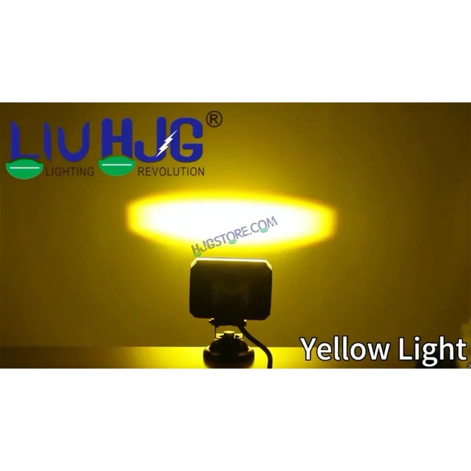 HJG M Series RGB DRL 6x6 Projector Lens 2pc Foglight with RGB DRL Modes 6x6 LED Projector Fog Lens 60W with RGB DRL Foglight Ultra Wide Dual Intensity LED Fog Lights White/Yellow/RGB DRL Projector (60W) Universal For All Cars & Bikes LIU HJG RGB Fog Light - Biker.Store - www.biker.store