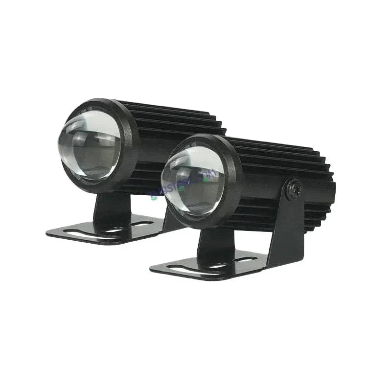 HJG Mini Drive Devil Metal Spot Light with Red DRL, White, Yellow Light Car Motorcycle Truck Off Road 20w Spot Fog Lights Driving Spotlight HJG Original Spot Light Fog light Devil Mini Drive, Pack of 2 - Biker.Store - www.biker.store