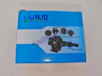 HJG Hexagon R6 Mobile Holder with Handlebar Mount for Bike, Two Wheelers Universal HJG Hexagon R6 Handlebar Mount Mobile Holder Anti-Theft Mobile Holder 360 Degree Rotation Adjustable Size and Locking System LIU HJG Hexagon R6 Bike Handlebar Mount Holder - Biker.Store - www.biker.store