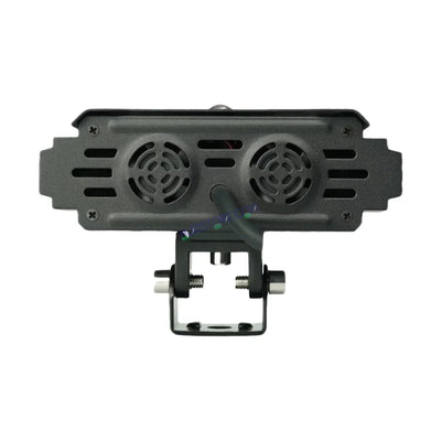 HJG Hazard 3 Lens Foglight with Wiring Kit Combo Triple 3 Lens 120W with Hazard DRL Foglight Ultra Wide Dual Intensity LED Fog Lights White/Yellow (2*60W = 120W Total) Universal For All Cars & Bikes LIU HJG Hazard S61 3 Lens Projector Fog with Wiring Kit - Biker.Store - www.biker.store