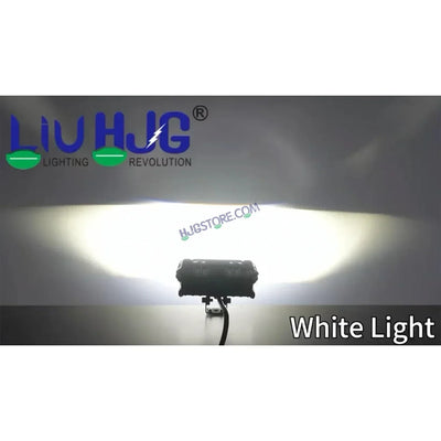 HJG New S75 Triple Projector Lens 180W Foglight Triple LED Projector Fog Lens 180W with Red DRL Foglight Ultra Wide Dual Intensity LED Fog Lights White/Yellow/Red DRL Projector (180W) Universal For All Cars & Bikes LIU HJG S75 Triple Projector Lens - Biker.Store - www.biker.store