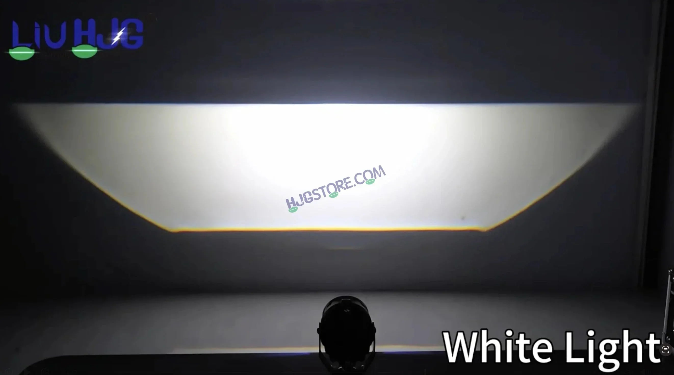 HJG Terminator 1 Projector Foglight 100W with Laser Spot and Wide Spread Red DRL/White/Yellow/Warm White Light 100W Foglight Ultra Wide Dual Intensity LED Driving Fog Lights 3000K/4300K/6500K Universal For All Cars & Bikes LIU HJG Terminator 1 Foglight - Biker.Store - www.biker.store