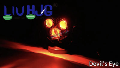 HJG Transformer 3 Projector Foglight 100W with Wide Spread Red DRL/White/Yellow/Warm White Light 100W 2pc Foglight Ultra Wide Dual Intensity LED Driving Fog Lights 3000K/4300K/6500K Universal For All Cars & Bikes LIU HJG Transformer 3 Foglight, Pack of 2 - Biker.Store - www.biker.store