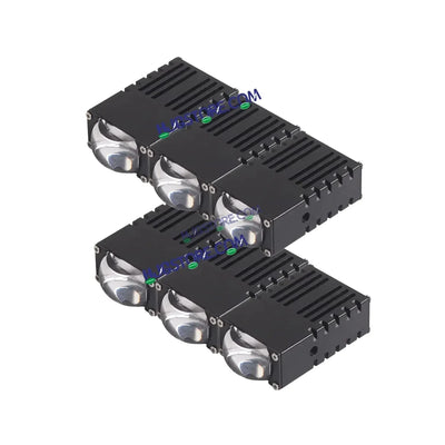 HJG Original Waymaker 3 LED New Model Slim Drive Dual Colour Fog Light Mini Drive Light Version 4 With Red Devil Eye And Wiring With Canbus For All Cars and Motorcycles (2Pcs) HJG Waymaker Foglight HJG New Model 3 LED with Canbus Wiring - Biker.Store - www.biker.store