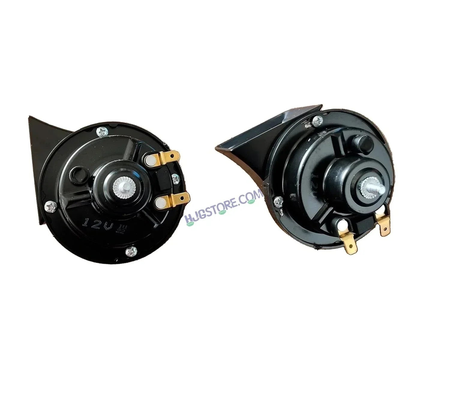 HJG LIU HJG Windtone Horn Set of 2pc Horn Universal For Two Wheeler, Bike, Four Wheeler, Car ( Pack Of 1 Set, 2pc) Original Horn - Biker.Store - www.biker.store